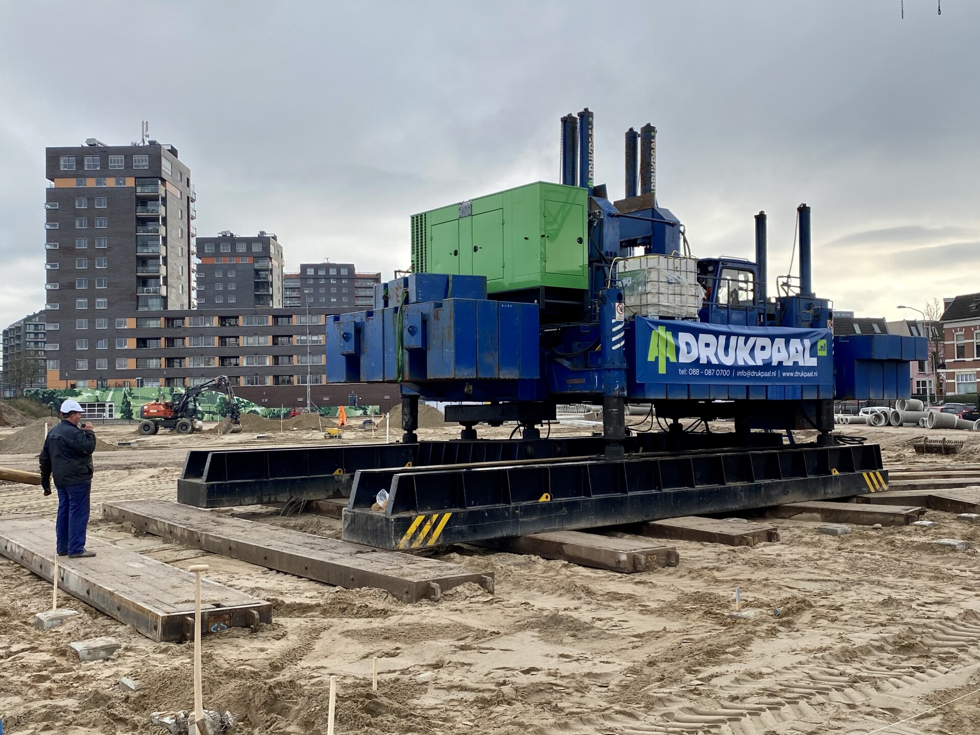 trillingsvrij funderen met drukpaal