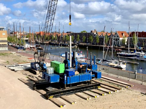 trillingsvrij funderen met prefab palen